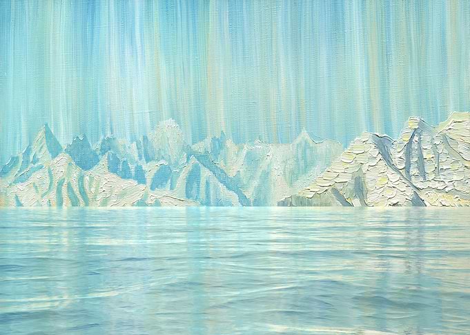 Mountain Ridge And Lake
