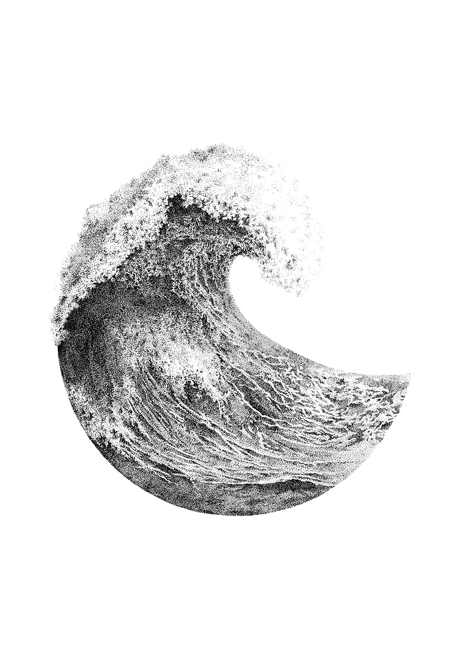 Ink wave