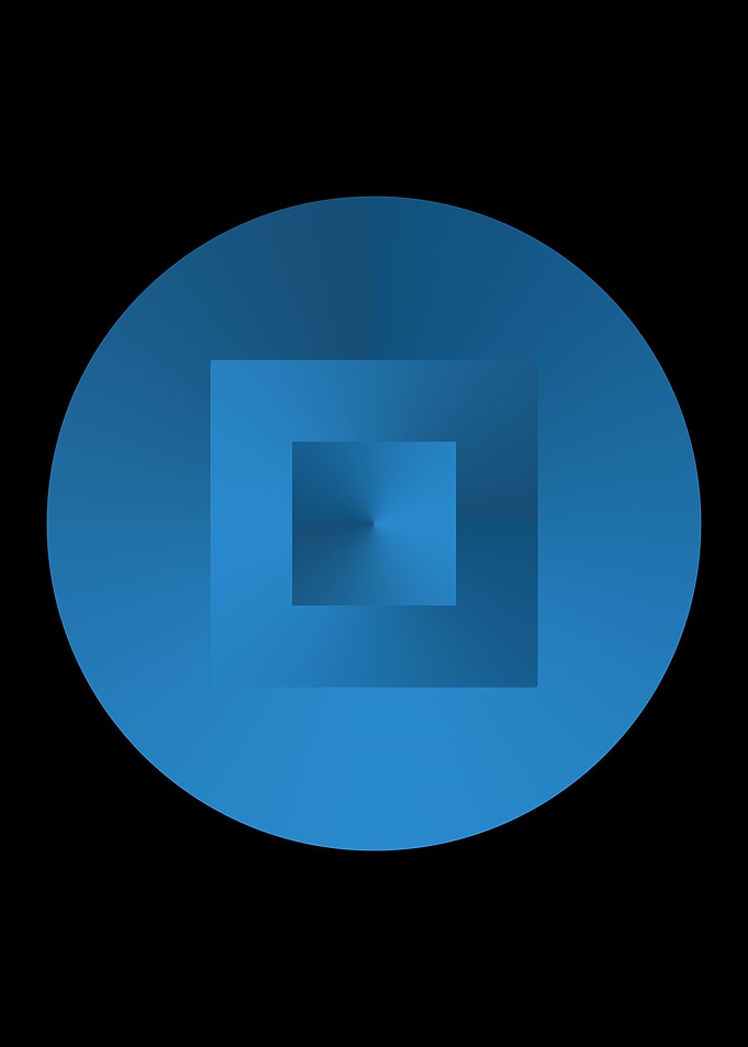 Blue Shapes