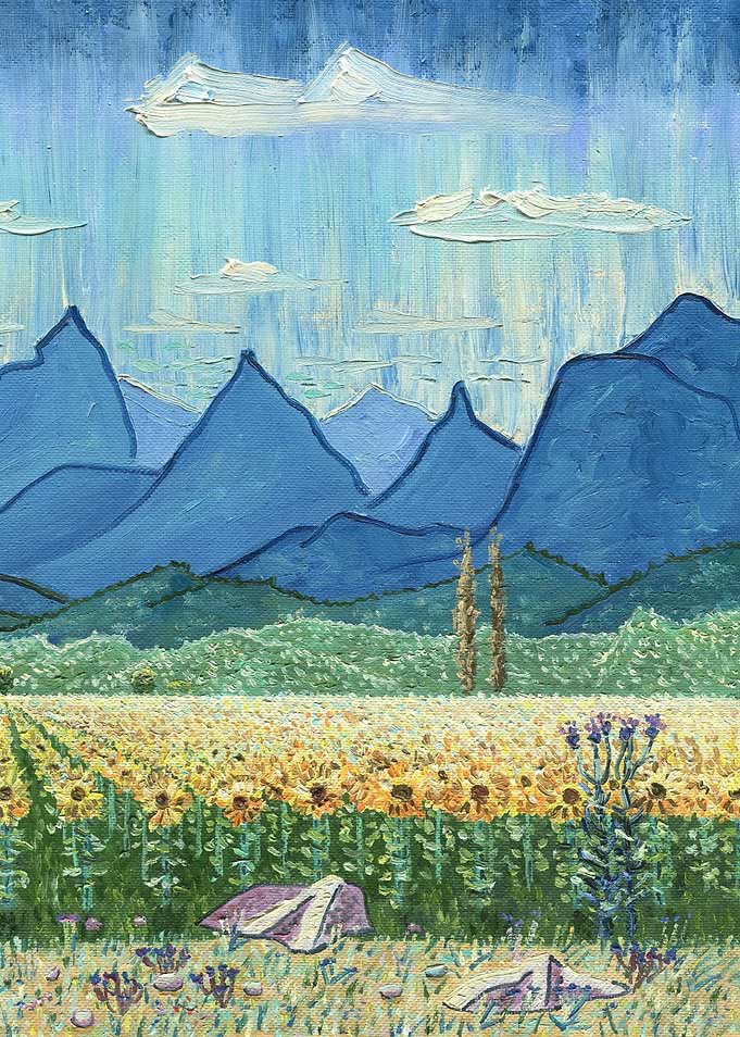 Mountain Sunflowers Part 1