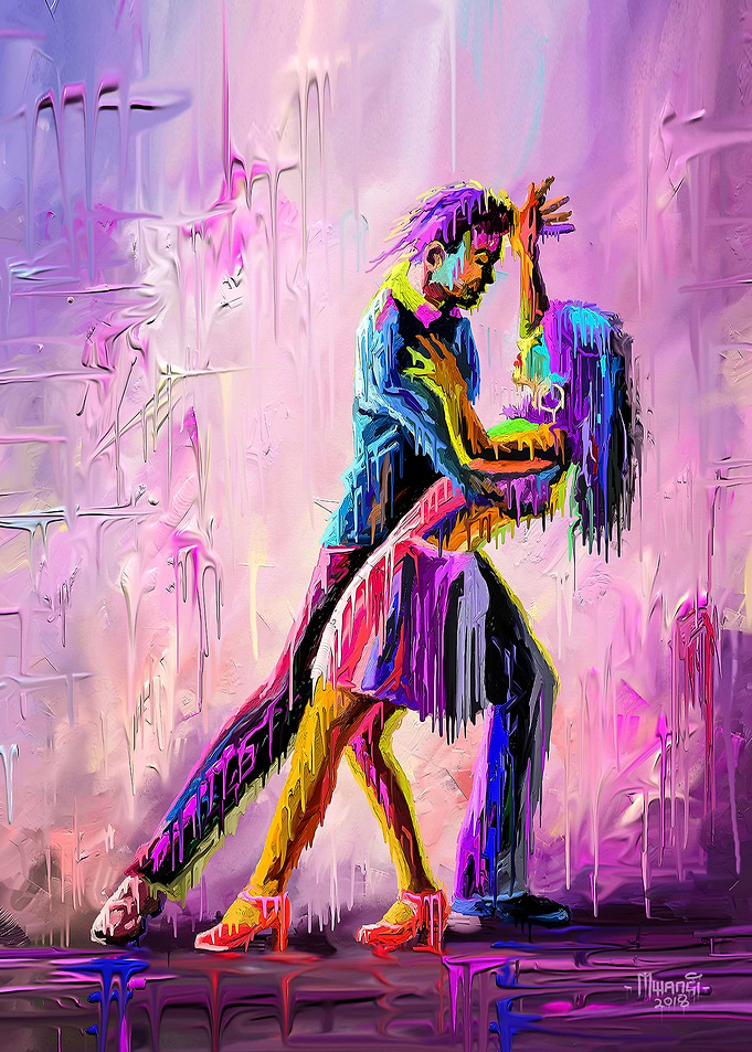 The wet Dance