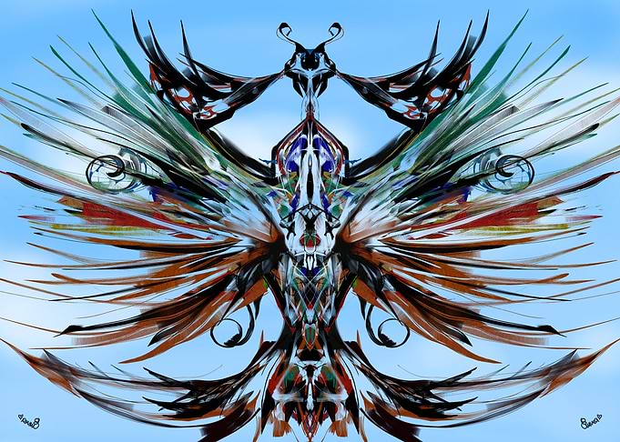 colourful bird