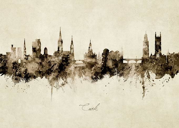 Cork Ireland Skyline