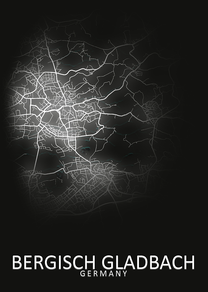 Bergisch Gladbach City Map