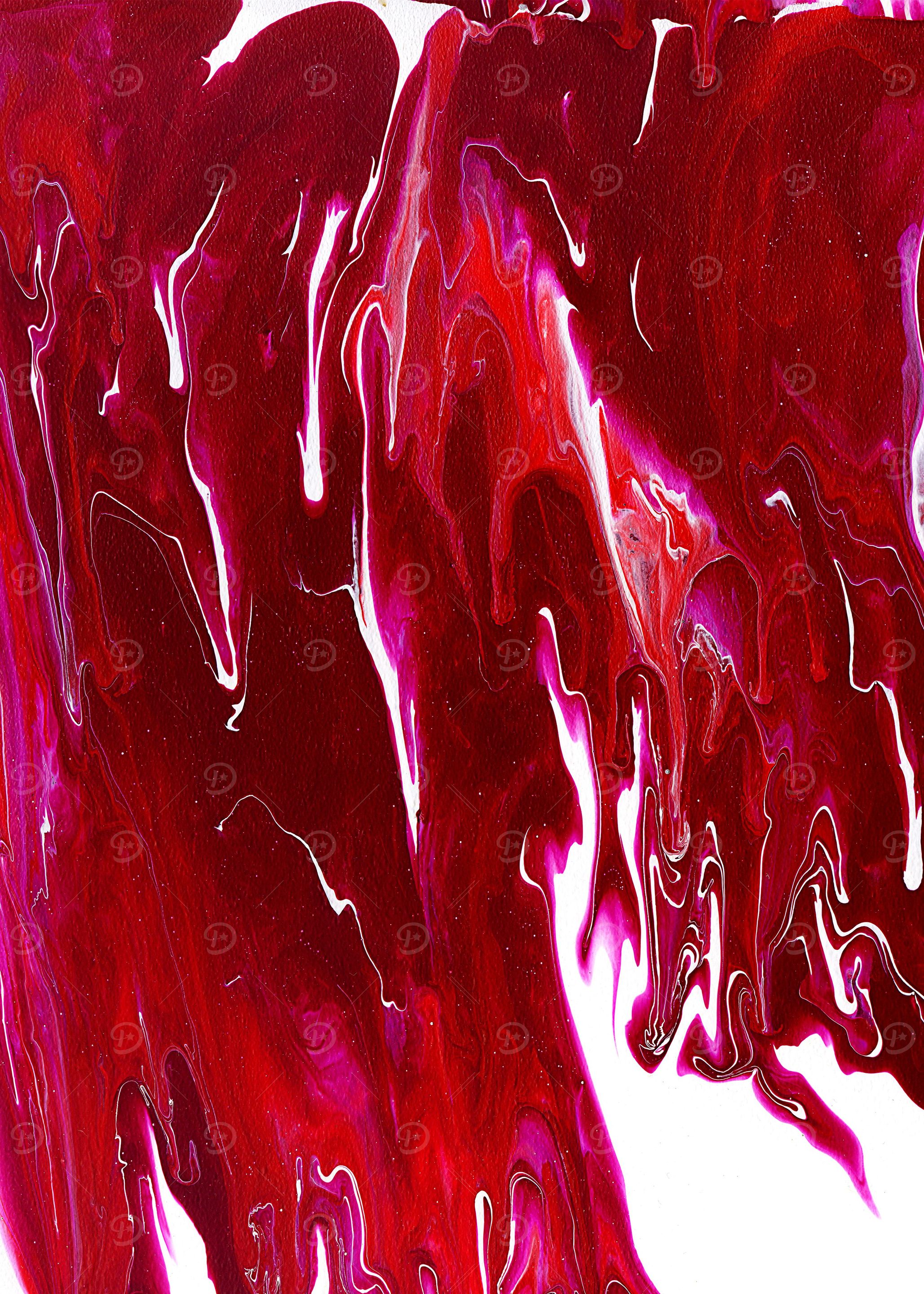 Scarlet on white one
