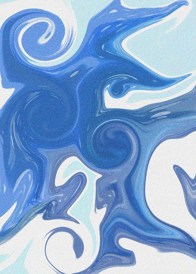 Ocean Marble Texture Art