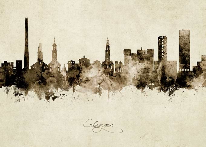 Erlangen Skyline