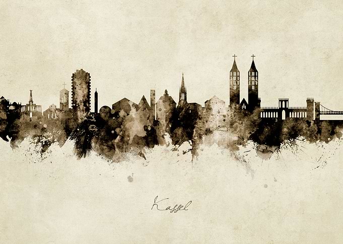Kassel Deutschland Skyline