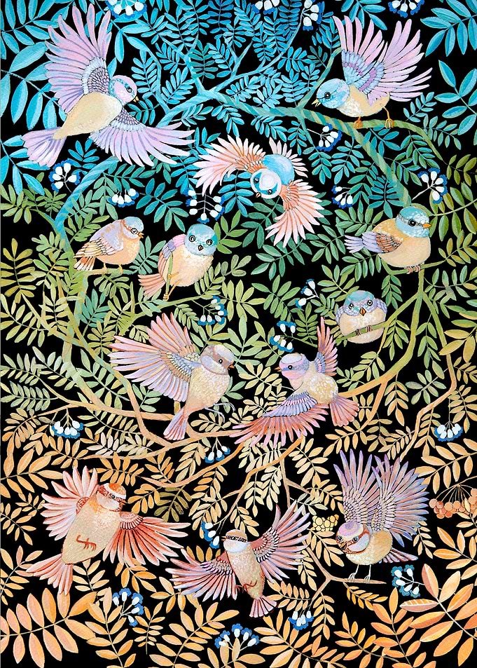 Paradise Tropical Birds