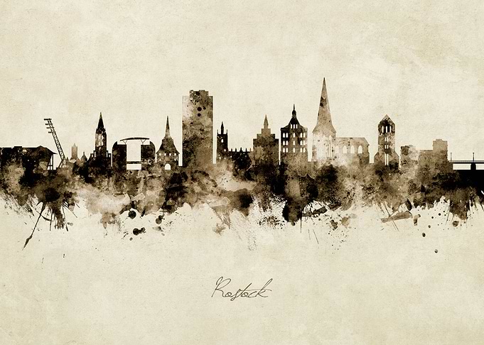 Rostock Skyline