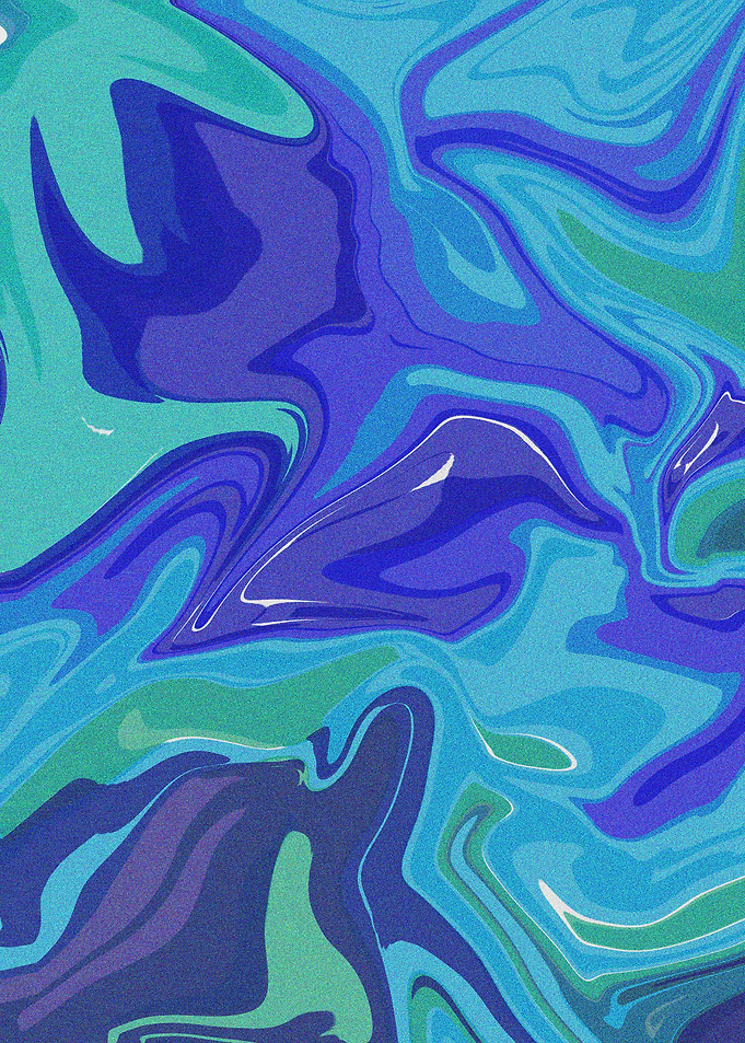 Ocean Abstract Marble Art