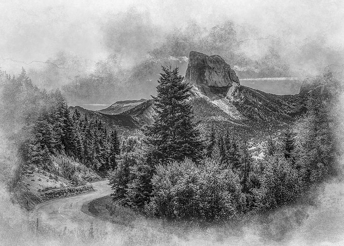 Alpine valley