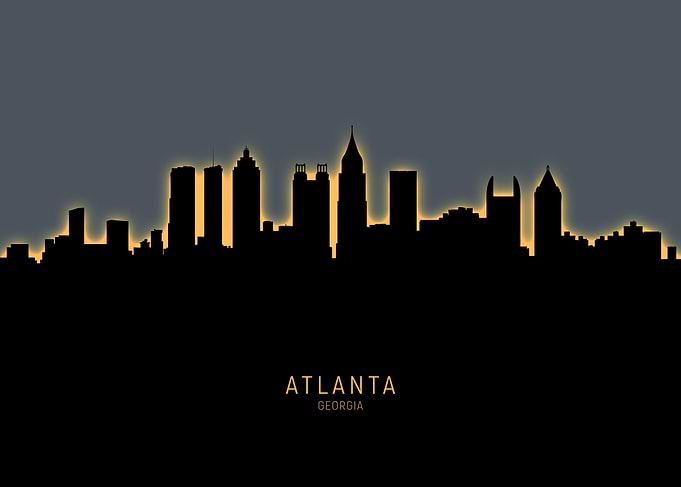 Atlanta Georgia Skyline