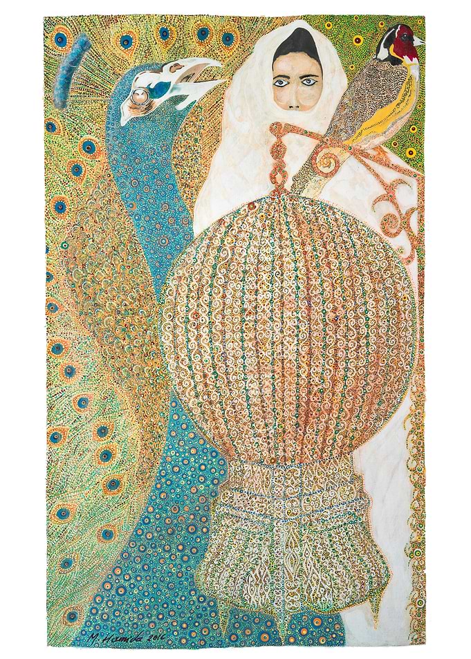 M040 Tun Woman in A Cage
