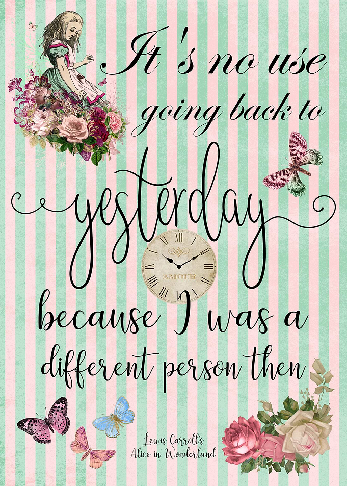 Alice in Wonderland Quote