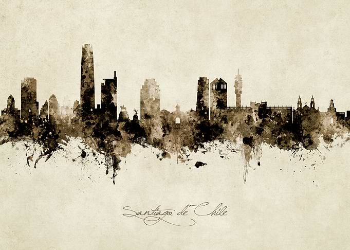 Santiago de Chile Skyline