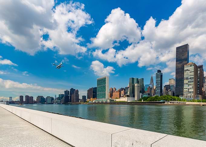 Manhattan and East River
