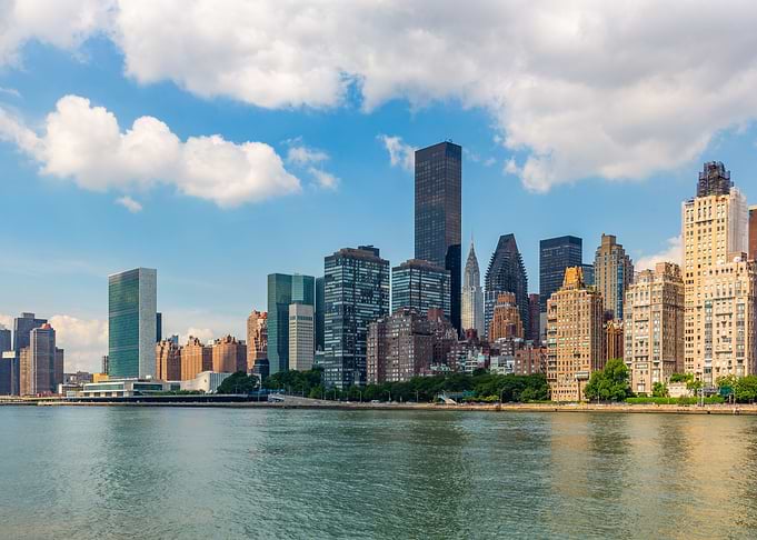 Manhattan and East River