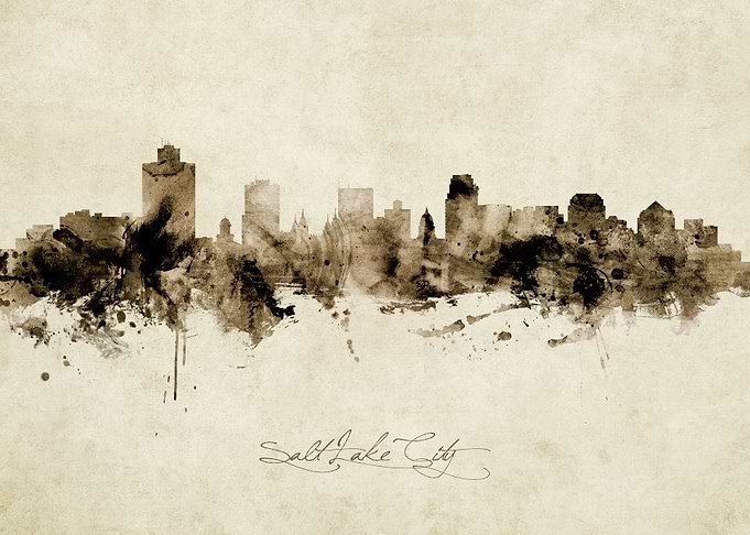 Salt Lake City Skyline