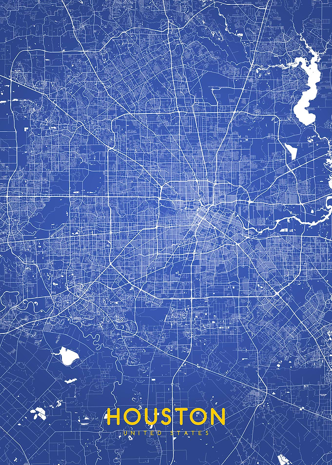 Houston map