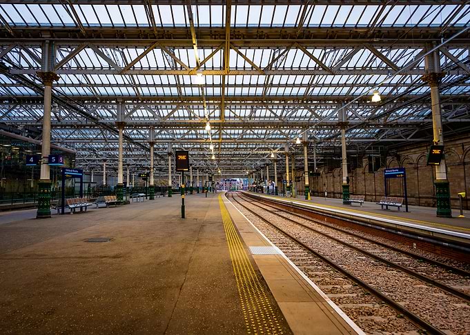 Edinburgh Train Station