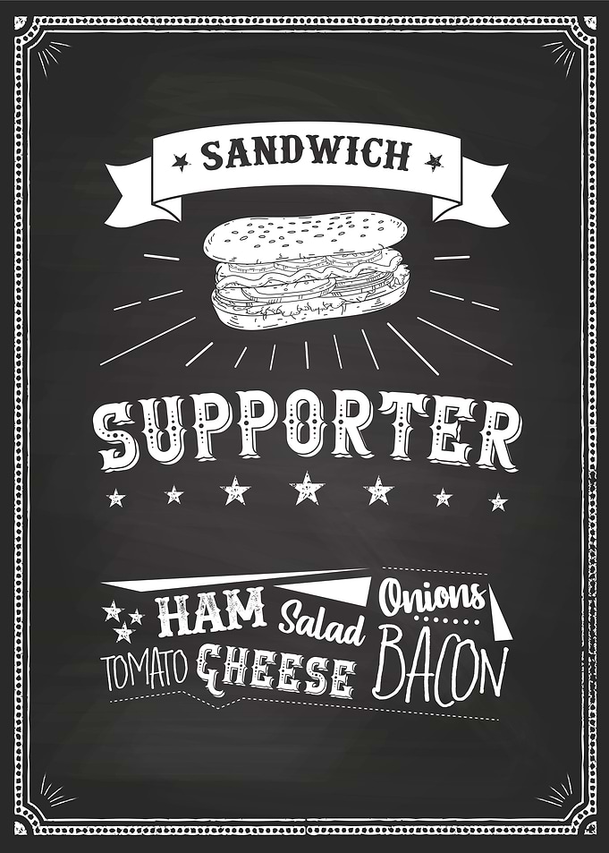Fast Food Lover Sandwich