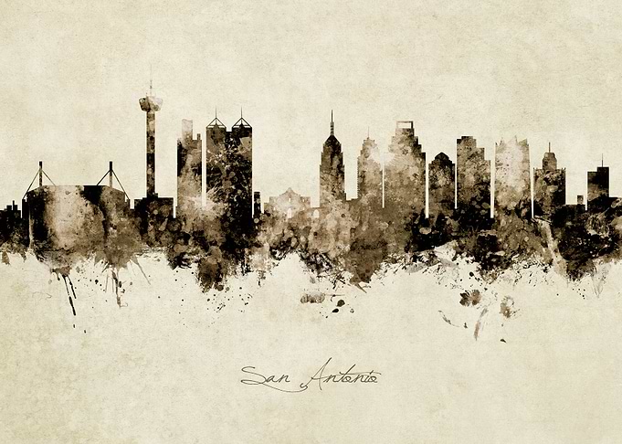 San Antonio Texas Skyline