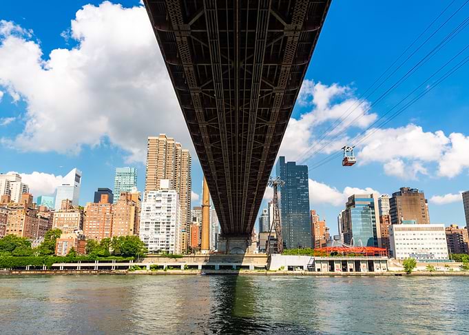 Manhattan and East River