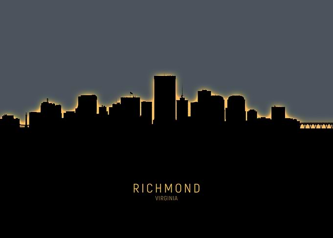 Richmond Virginia Skyline