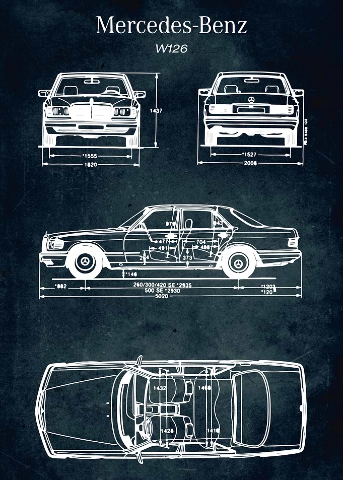 No148 Mercedes Benz W126