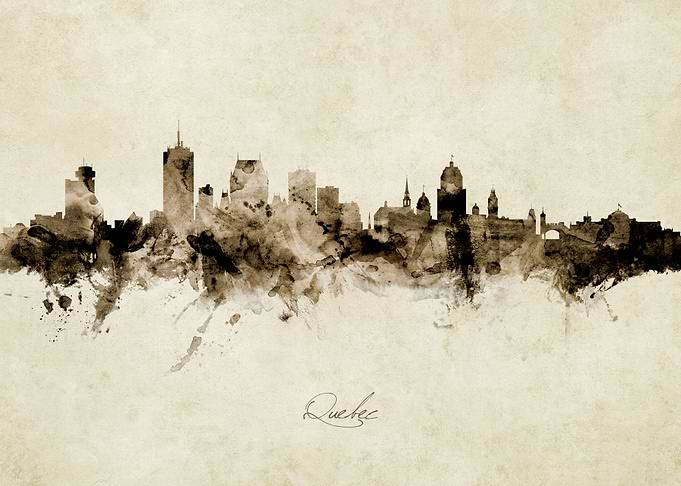 Quebec Canada Skyline