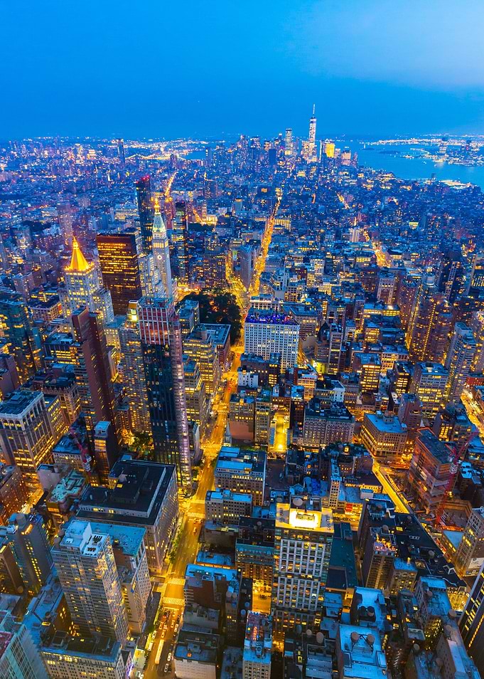 Night over Manhattan