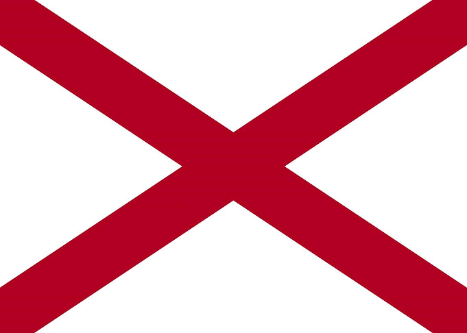 Alabama flag USA