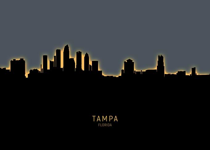 Tampa Florida Skyline