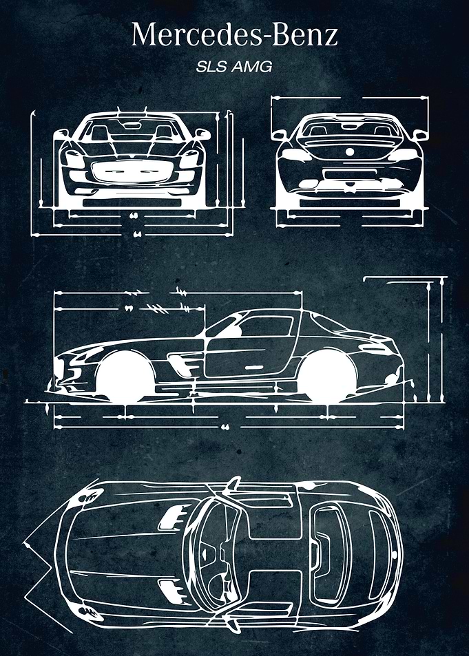 No152 Mercedes SLS AMG