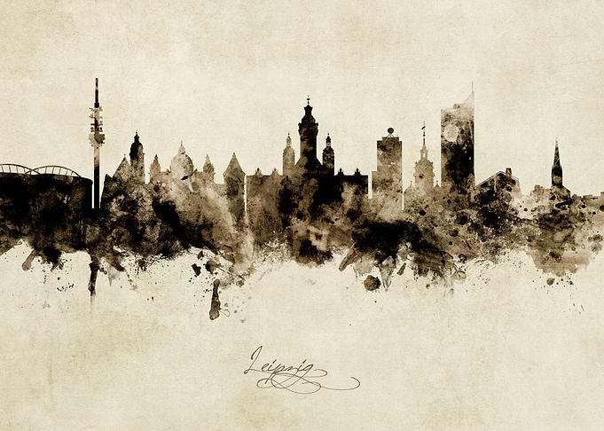 Leipzig Skyline