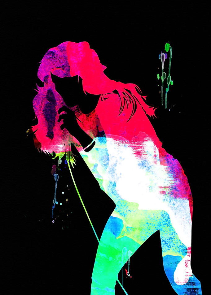 Faith Hill Watercolor