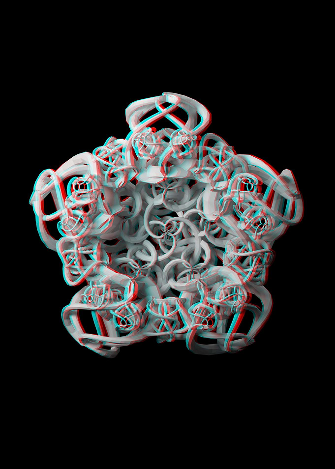Fractal Anaglyph 11