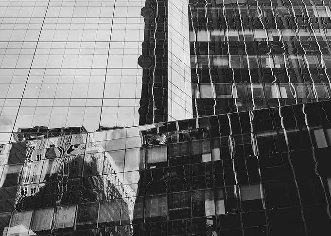 Skyscrapers reflections