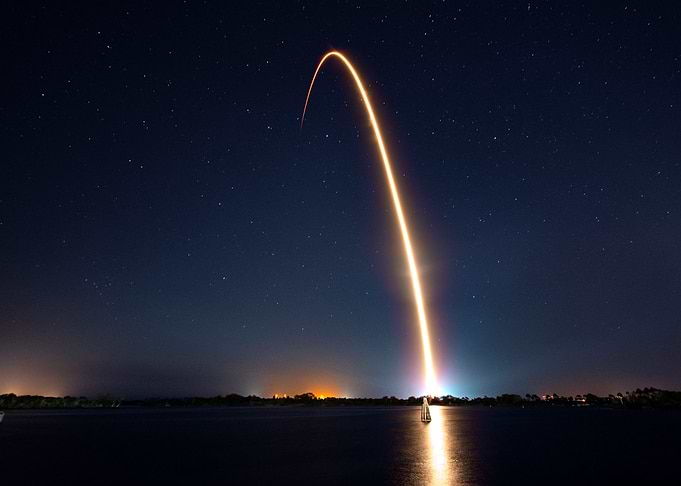 SpaceX Cool Sky