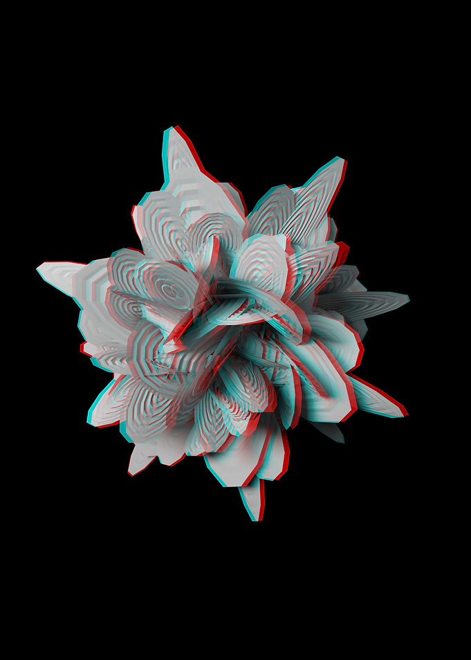 Fractal Anaglyph 22
