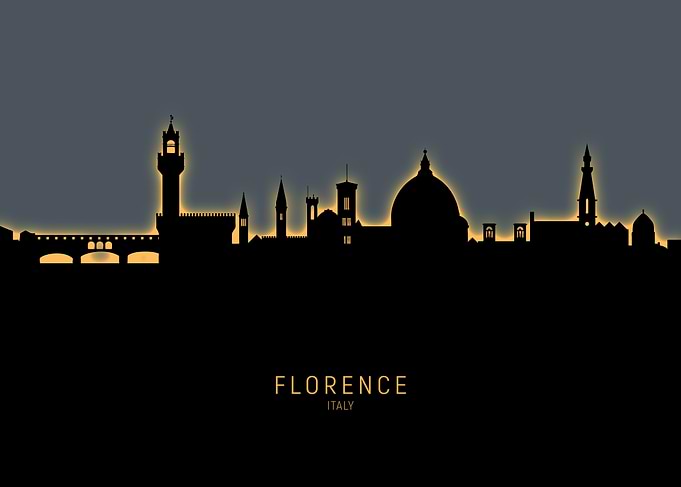Florence Italy Skyline