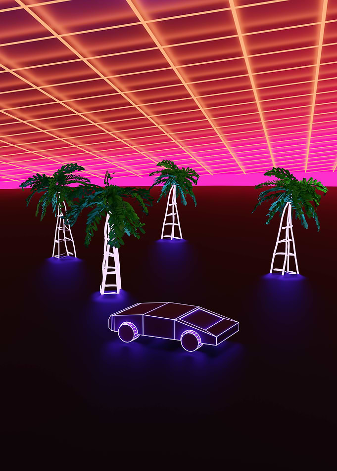 Neon Car