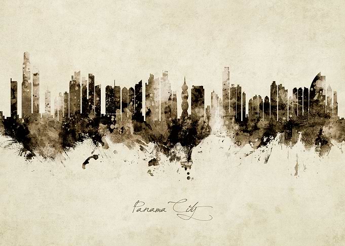 Panama City Panama Skyline