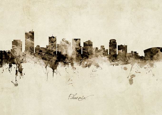 Phoenix Arizona Skyline