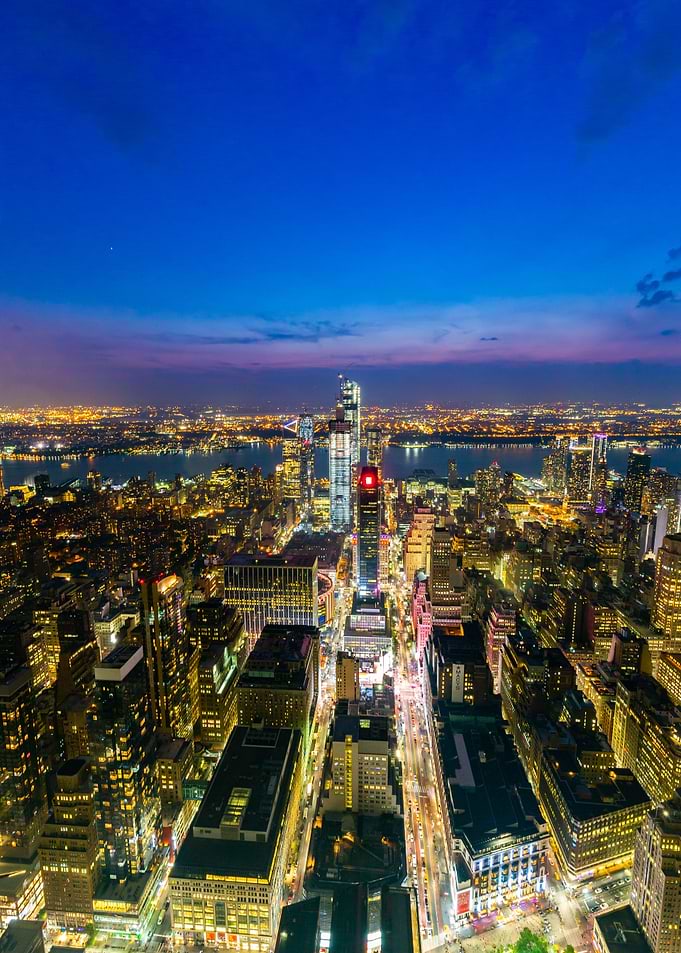 Night over Manhattan