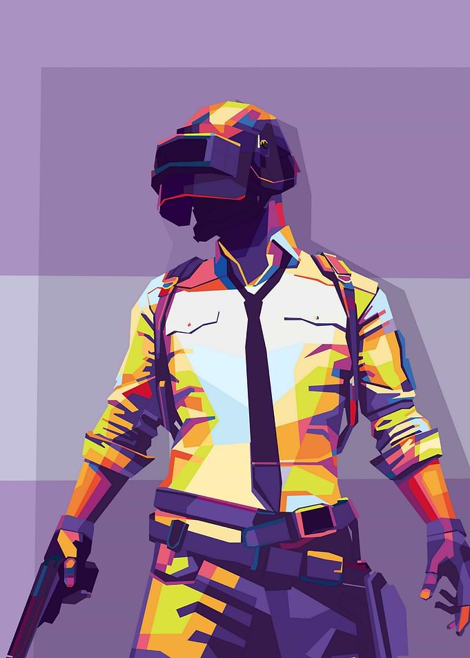 pubgm on wpap style