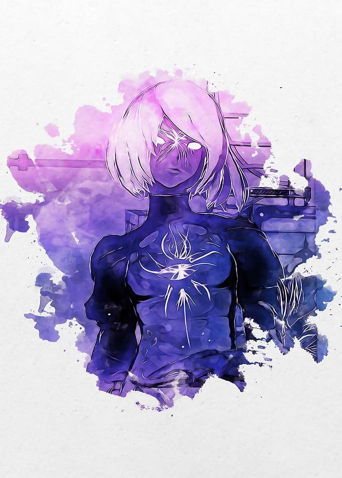 Gravity Rush watercolor