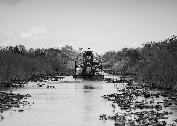 Everglades airboat