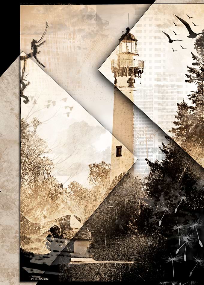Presque Is Lighthouse art